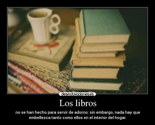 Los libros - 