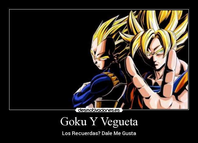 Goku Y Vegueta -