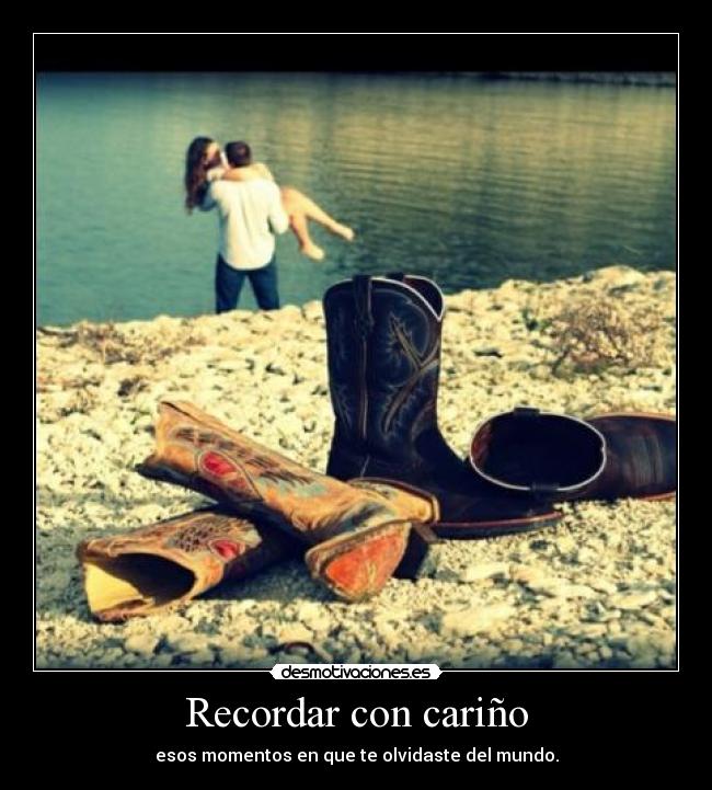 Recordar con cariño -