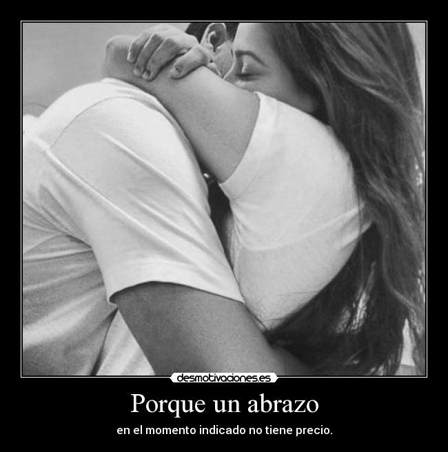 carteles abrazos desmotivaciones