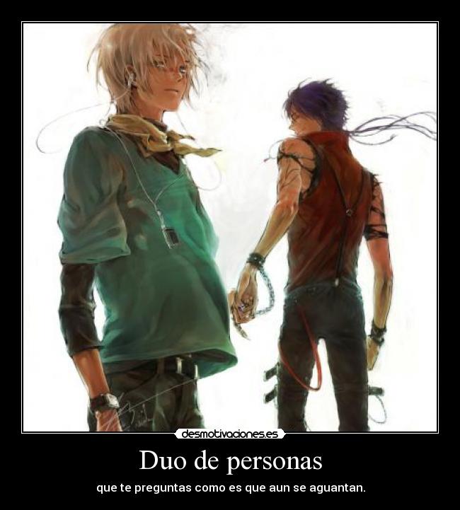 Duo de personas - 