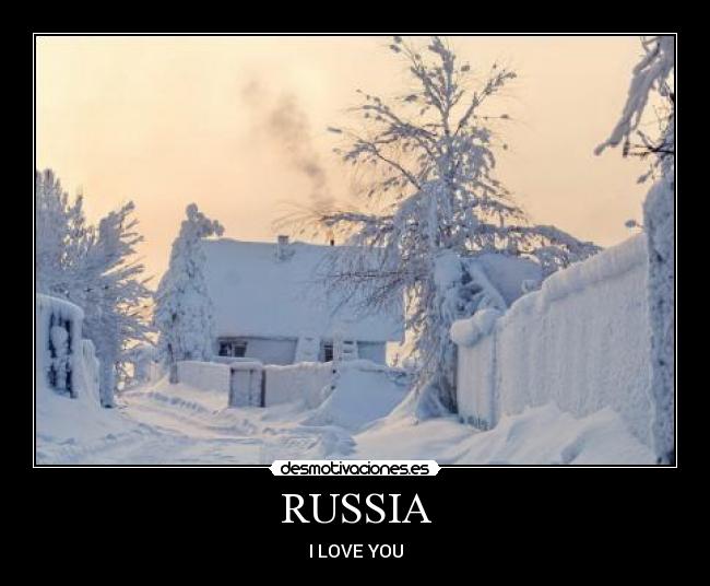 RUSSIA - I LOVE YOU