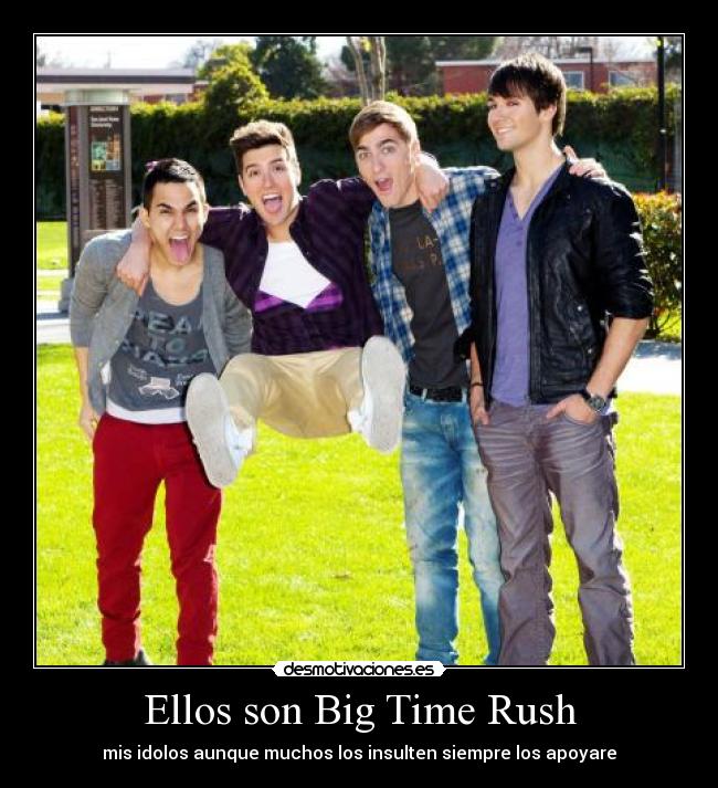 Ellos son Big Time Rush -
