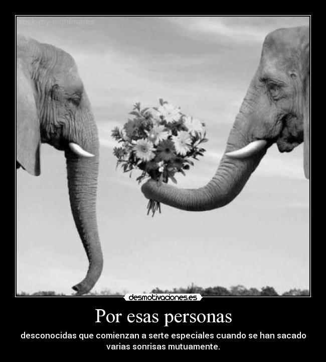 Por esas personas - 