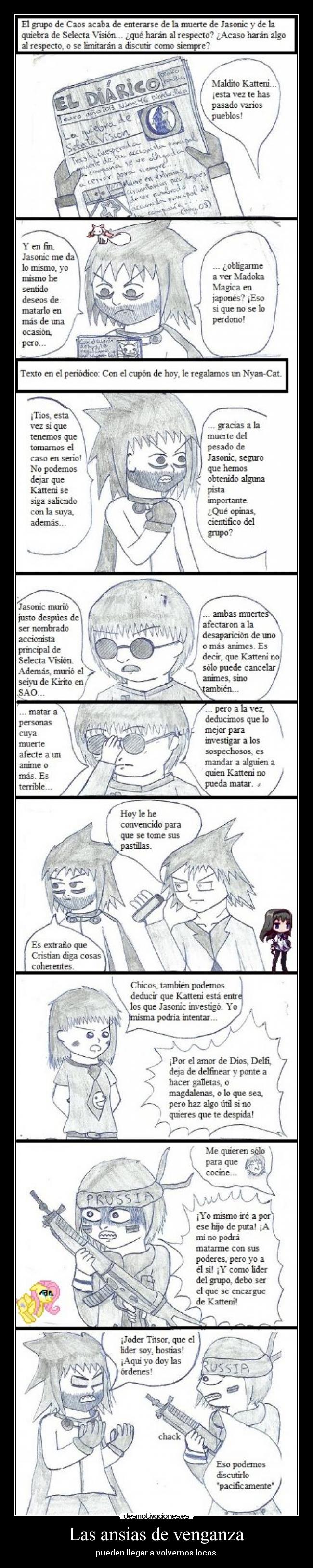 Las ansias de venganza -