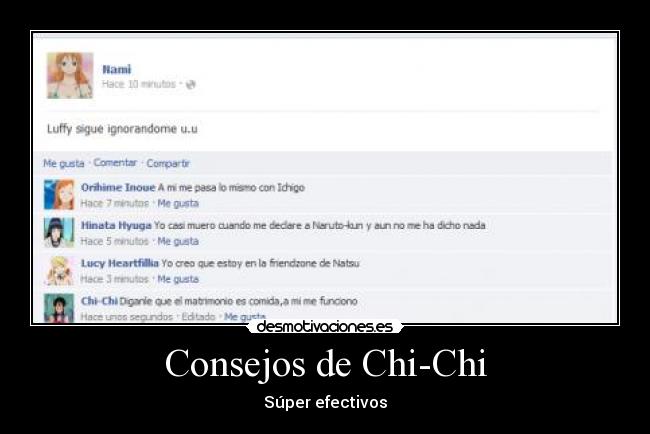 Consejos de Chi-Chi -