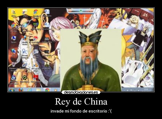 carteles clanhoygan reydechina china invadir invasion fondo escritorio bobobo desmotivaciones