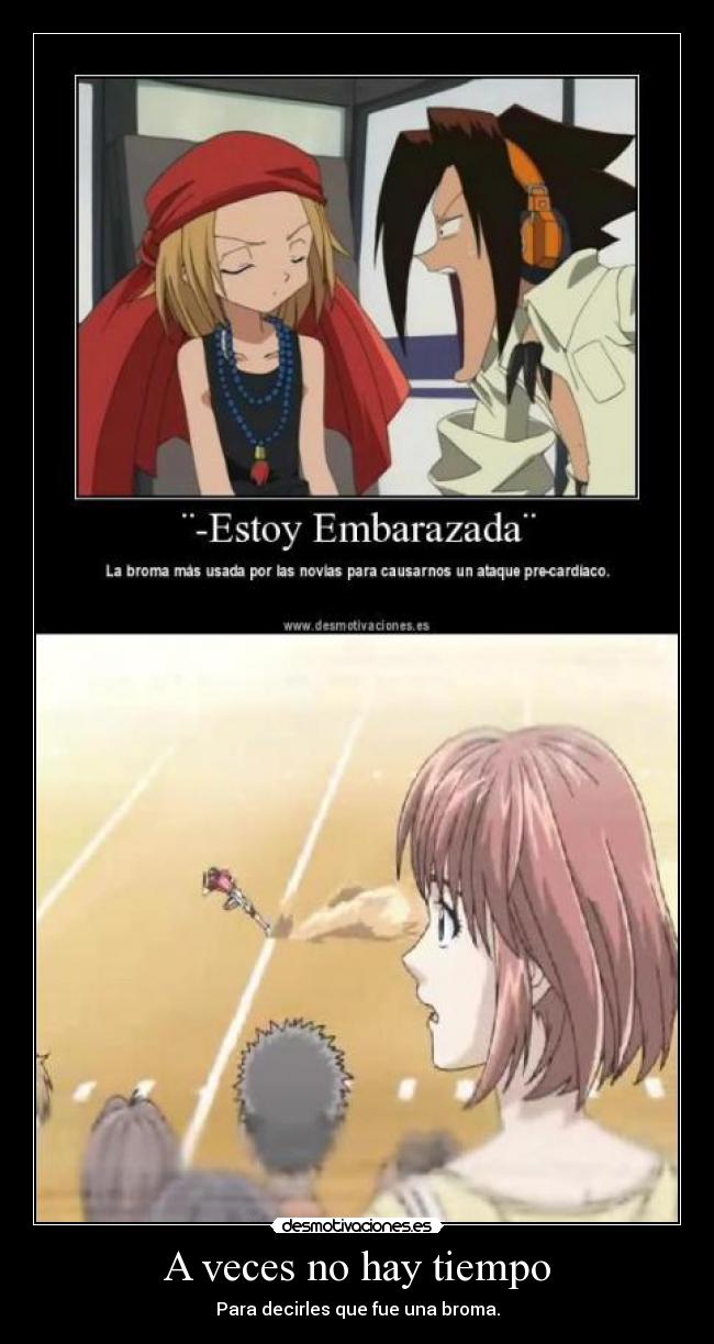 A veces no hay tiempo -