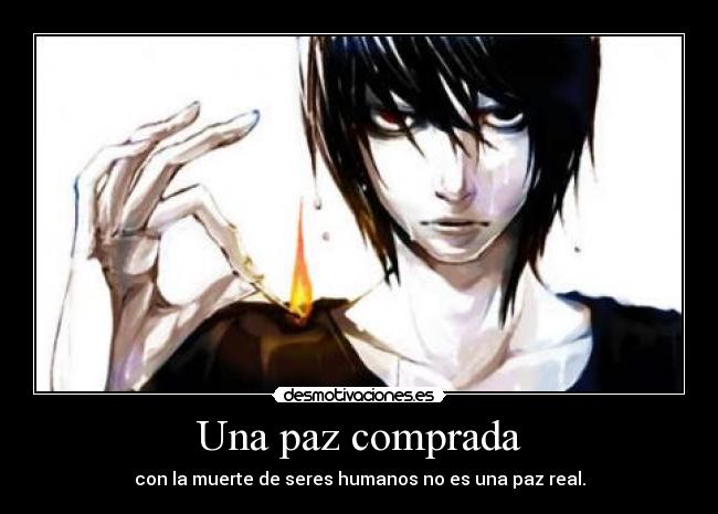 carteles se light lol death note change the world harukaze desmotivaciones