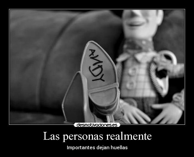 Las personas realmente - 