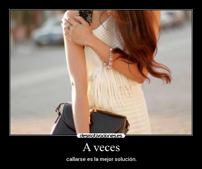 A veces -