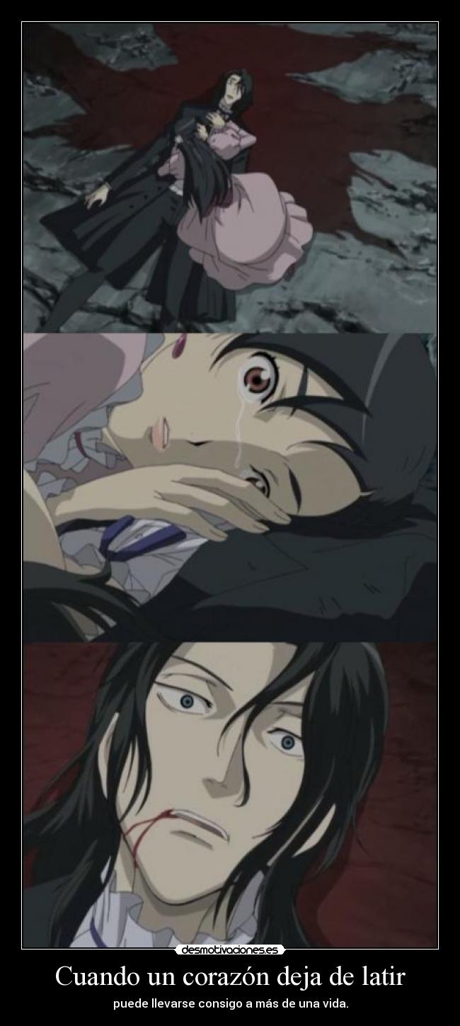 Cuando un corazón deja de latir -