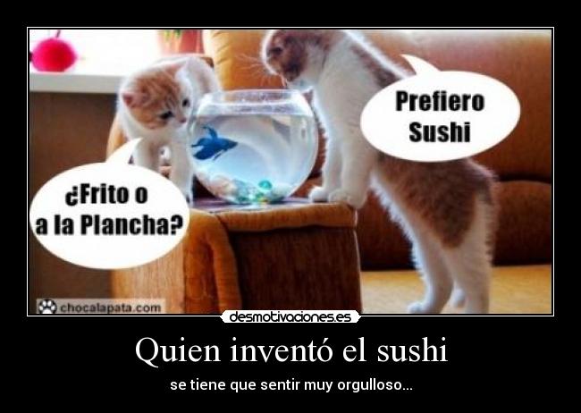 Quien inventó el sushi -