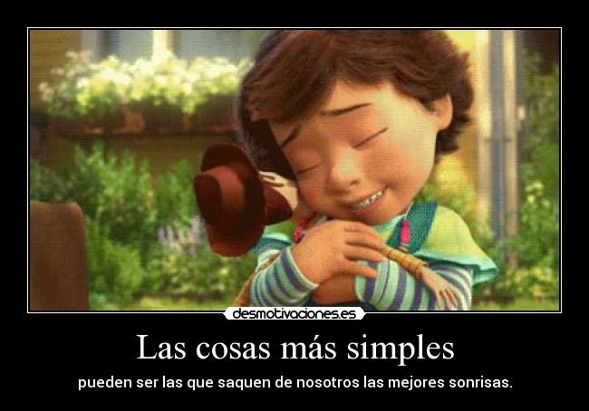 Las cosas más simples -