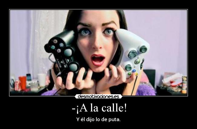 carteles mandos chica desmotivaciones