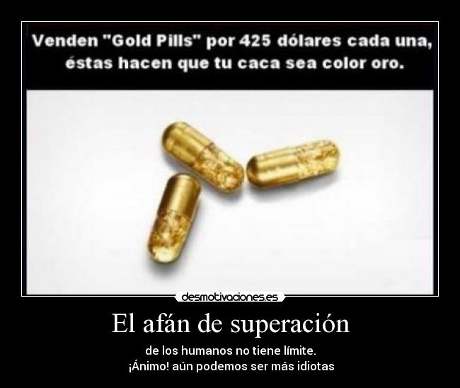 El afán de superación -