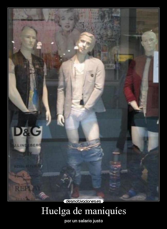 Huelga de maniquíes -