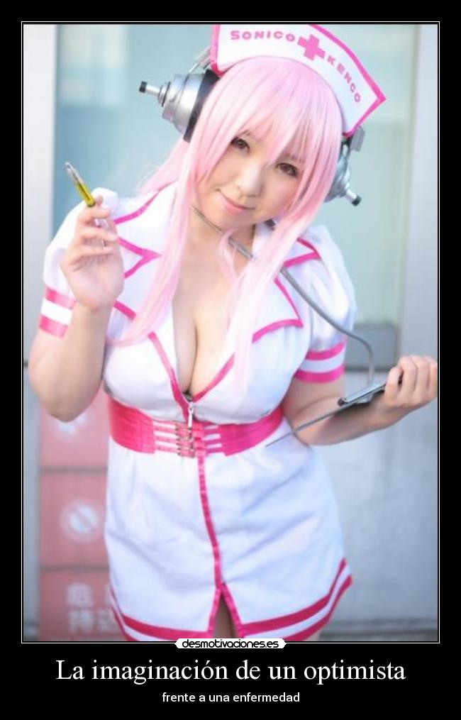 La imaginación de un optimista - frente a una enfermedad