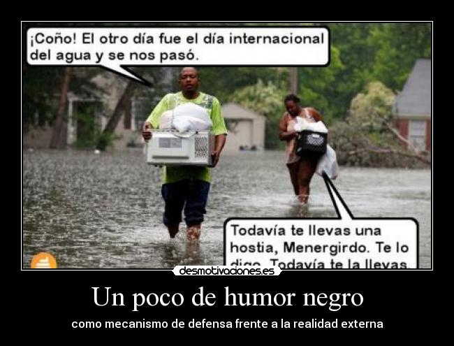 Un poco de humor negro - 