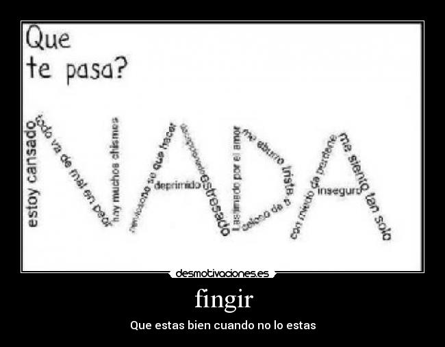 carteles nada desmotivaciones