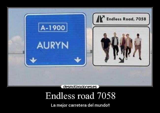 Endless road 7058 -