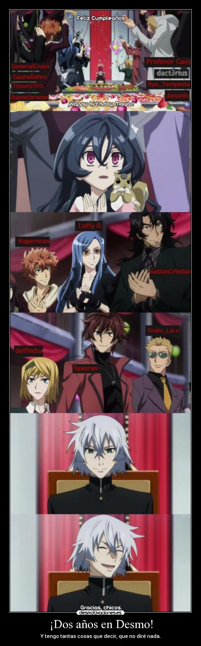 ¡Dos años en Desmo! -