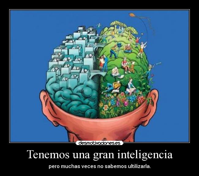 Tenemos una gran inteligencia - 