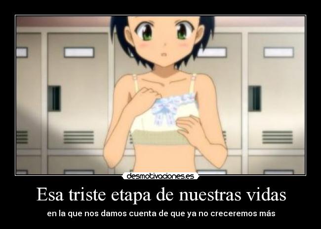 Esa triste etapa de nuestras vidas - 