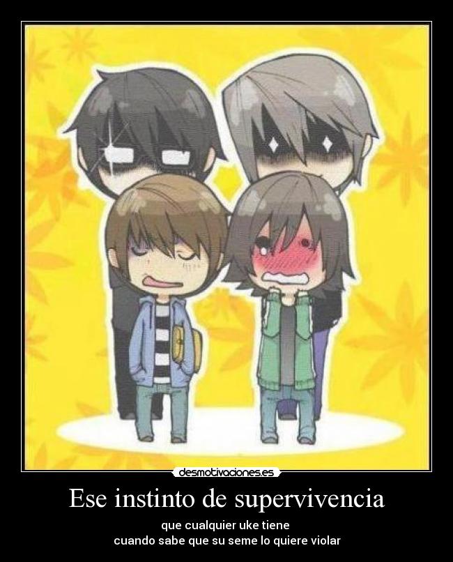 Ese instinto de supervivencia - 