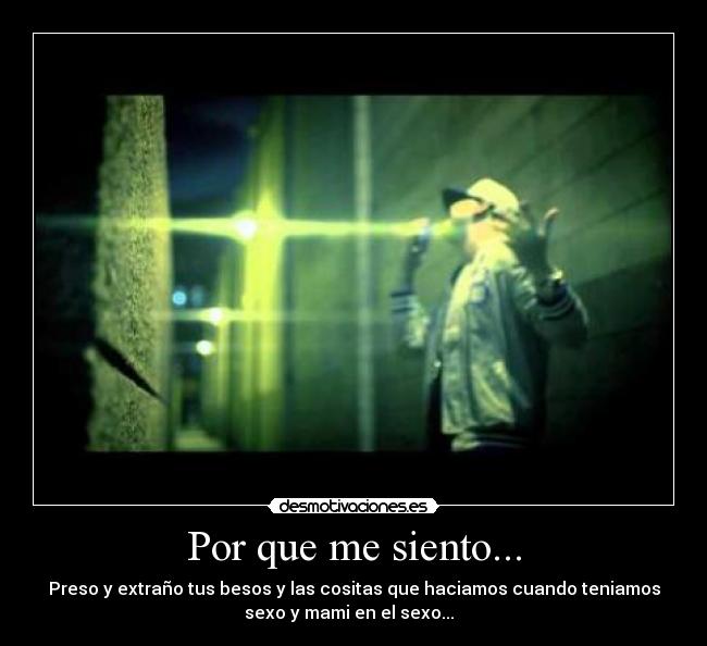 Por que me siento... -