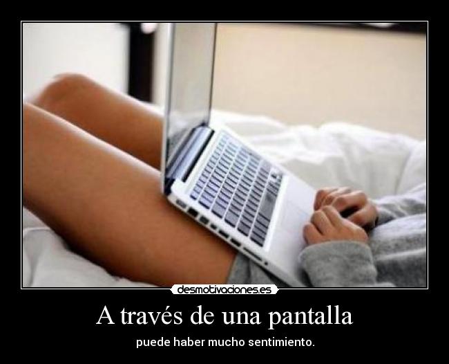 A través de una pantalla - 