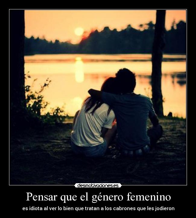 Pensar que el género femenino - 