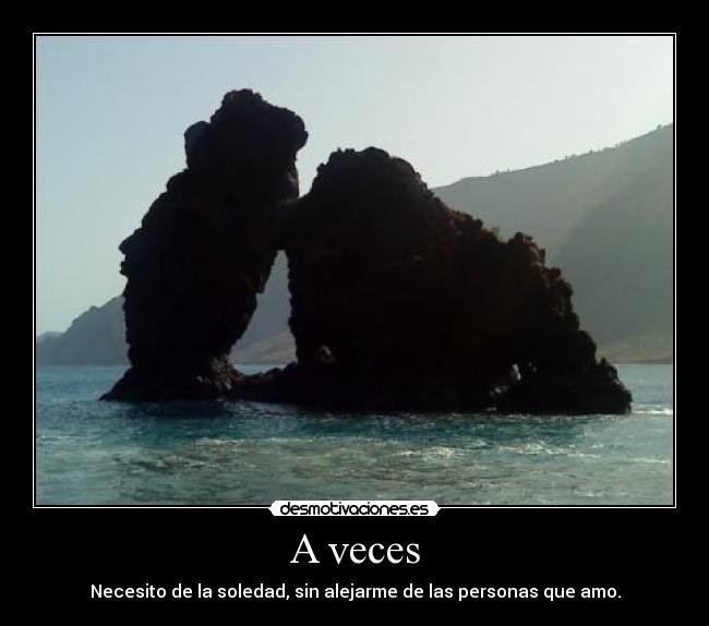 A veces -