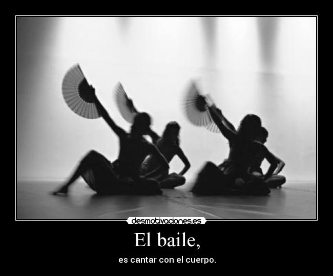 carteles baile desmotivaciones