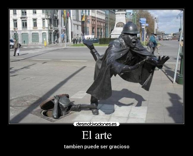 El arte - tambien puede ser gracioso