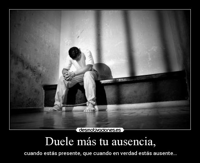 carteles ausencia ausencia desmotivaciones