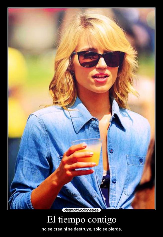 El tiempo contigo -
