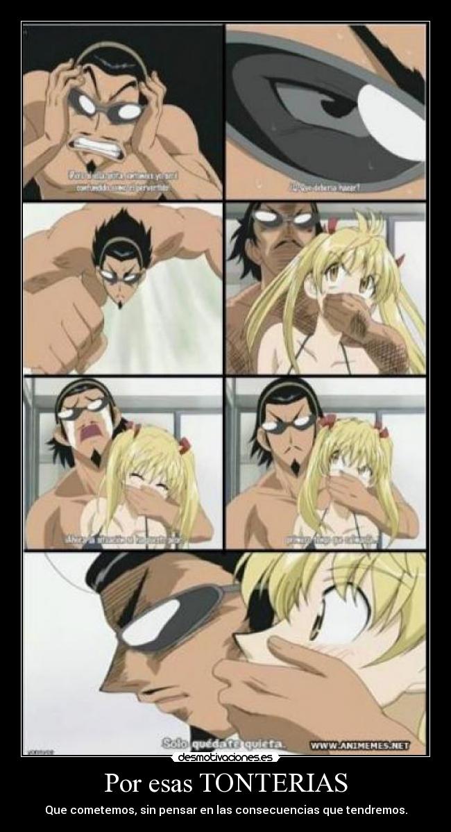 Por esas TONTERIAS -