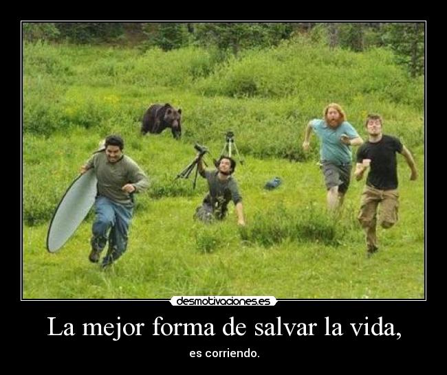 carteles vida correr queda otra desmotivaciones