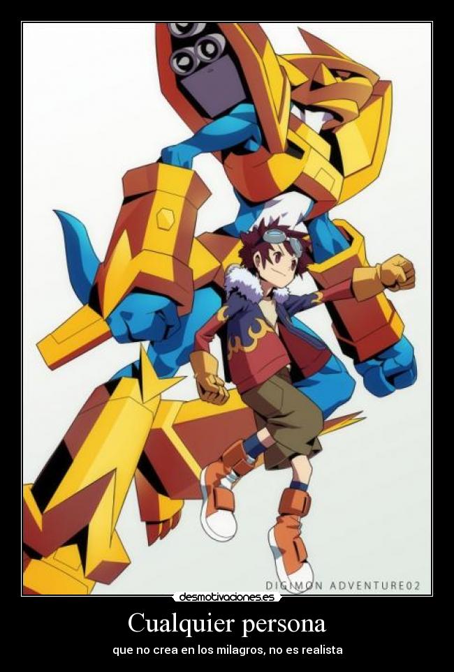 carteles digimon adventure davis magnamon desmotivaciones