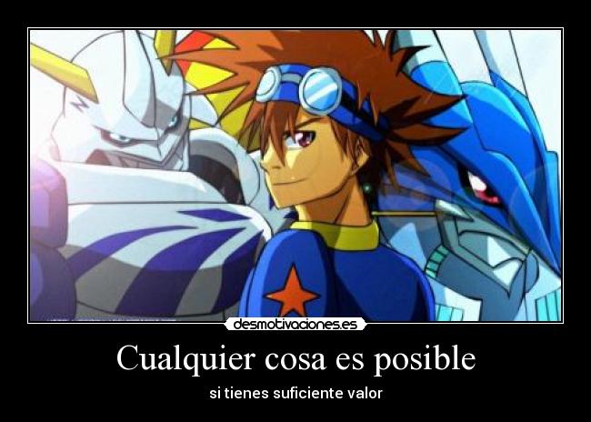 carteles digimon adventure tamer taichi tai yagami kamiya omnimon omegamon ulforceveedramon desmotivaciones