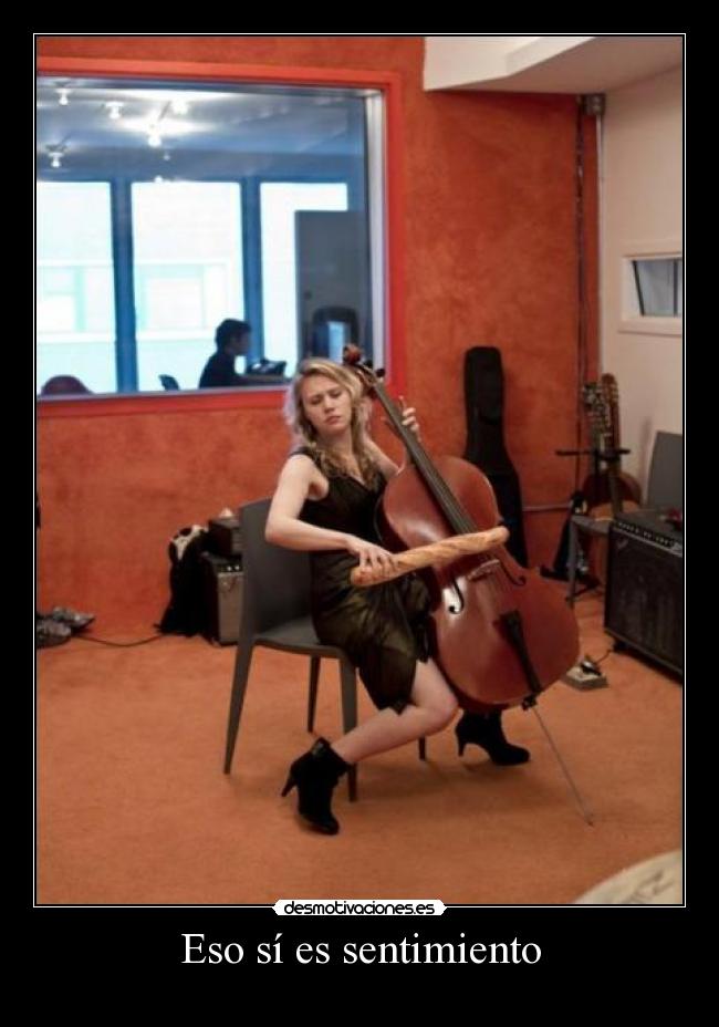 Eso sí es sentimiento -