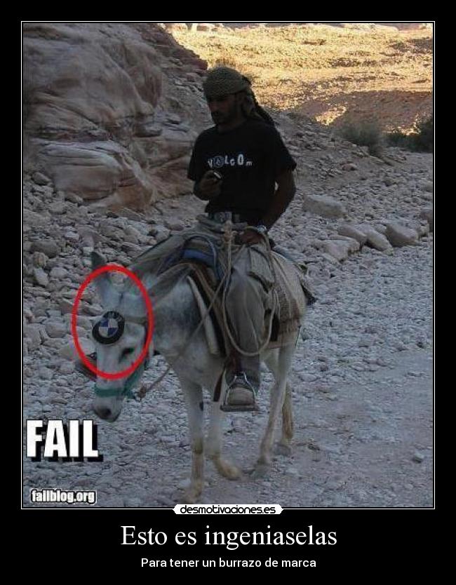Esto es ingeniaselas - Para tener un burrazo de marca