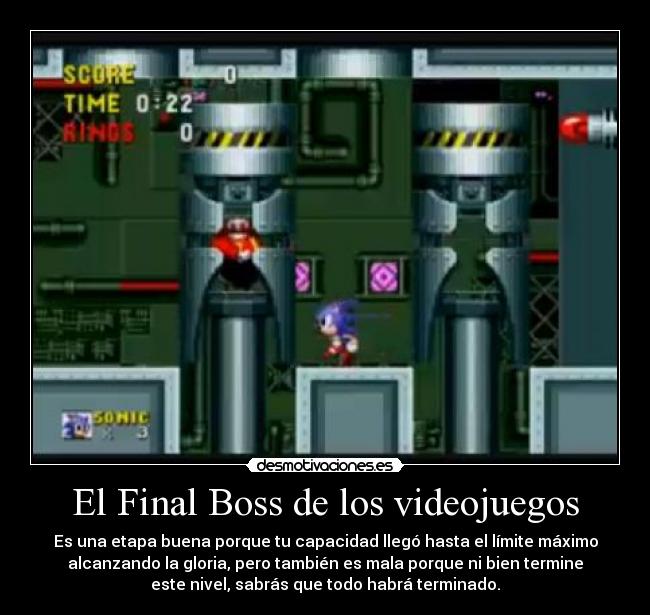 El Final Boss de los videojuegos -