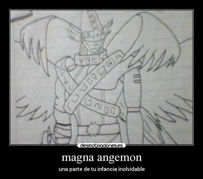 magna angemon - una parte de tu infancia inolvidable