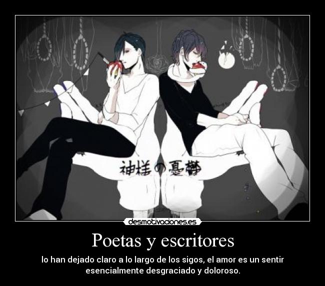 carteles garry pintor pero bueno anime amor dolor harukaze desmotivaciones