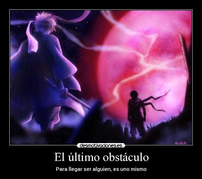 carteles harukaze raptorhunters anime gintama gintoki ultimo obstaculo desmotivaciones