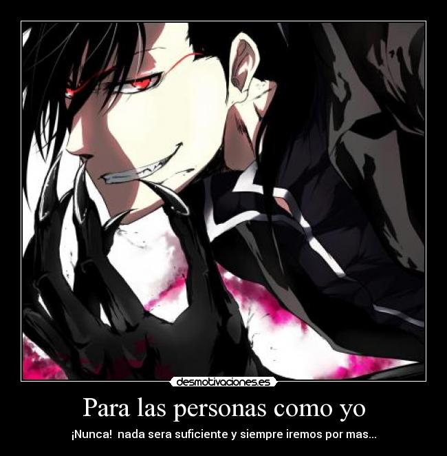 Para las personas como yo -