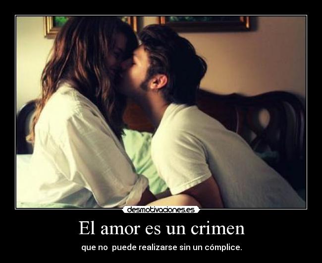 El amor es un crimen -