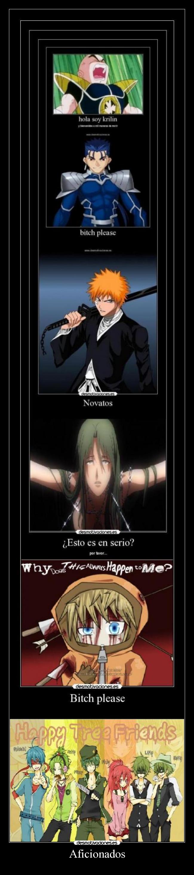 carteles happy tree friends anime una principal quien siga con cadena desmotivaciones